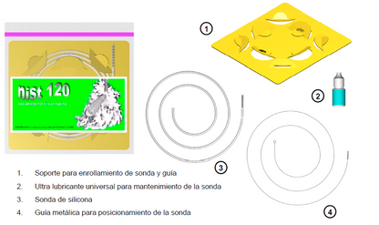 Sonda Nasoyeyunal 22Fr De Silicona Para Alimentación