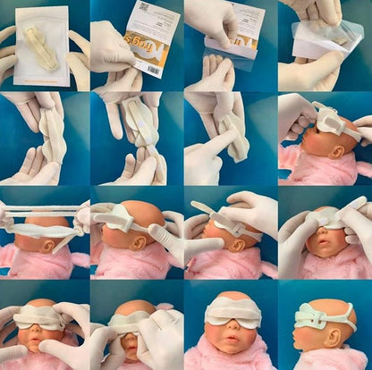 Antifaz Para Fototerapia Neonatal / Pediátrica, Caja Con 10 Piezas Unitalla