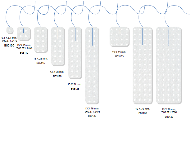 Cotonoide 13x38mm Neuroquirúrgico 10 Sobres Con 10pz Biodiseño Querétaro